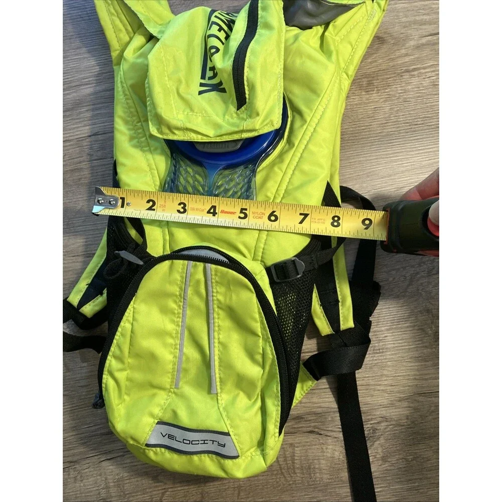 Camelbak Velocity Hydration Pack 2 L Bladder Hiking Backpack Neon Yellow